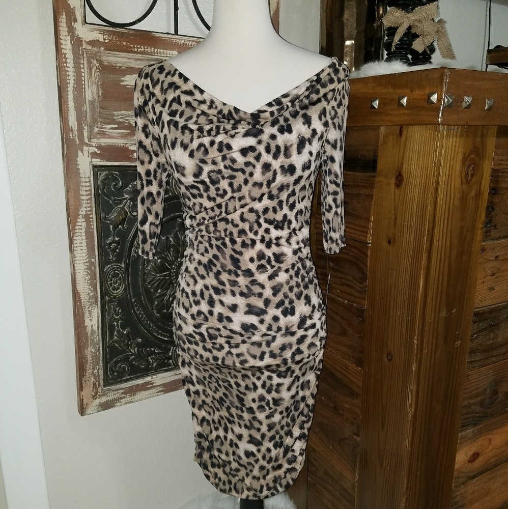 *Price Drop* INC leopard dress